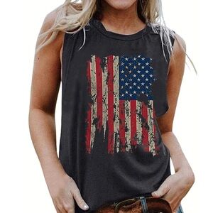 Women’s Patriot Muscle Tee - Zumba - Workout